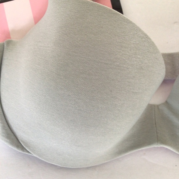 PINK VICTORIAS SECRET WEAR EVERYWHERE T SHIRT BRA SIZE 32D - Picture 6 of 14